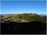 Bohinjsko sedlo - Gladki vrh (Ratitovec)